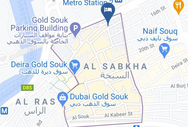 Dubai - Marhaba Hotel Maps