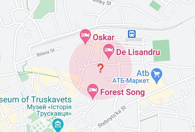 Truskavets - Marharyta Pryvatna Sadyba Maps