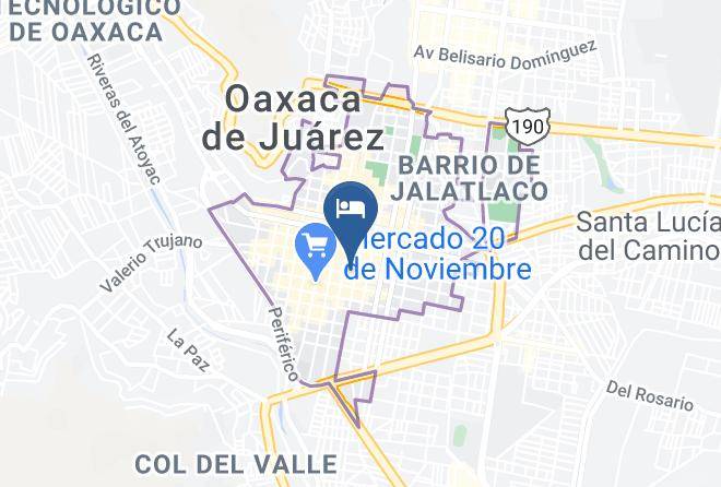 Oaxaca De Juarez - Marhialja Suites Maps