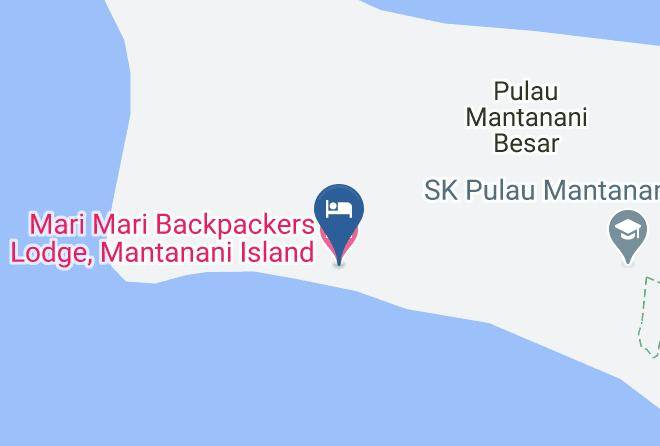 Westst Division - Mari Mari Backpackers Lodge Mantanani Island Maps