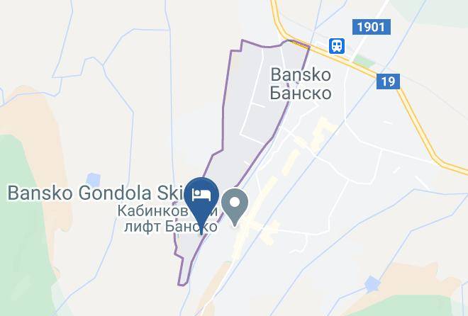 Bansko - Maria Antoaneta Residence Maps
