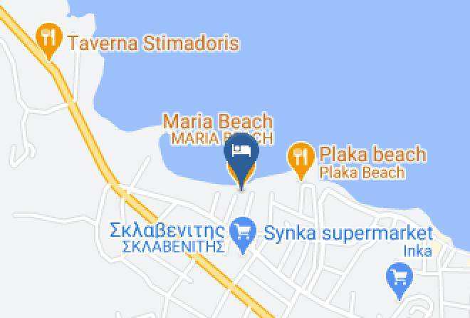 Khania - Maria Beach Maps