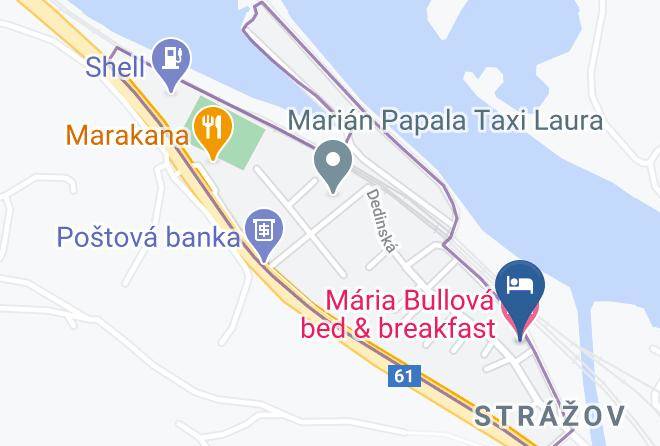 Zilina - Maria Bullova Ubytovanie Maps