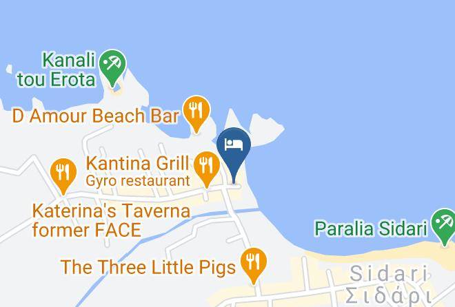 Kerkira - Maria Club Hotel Maps