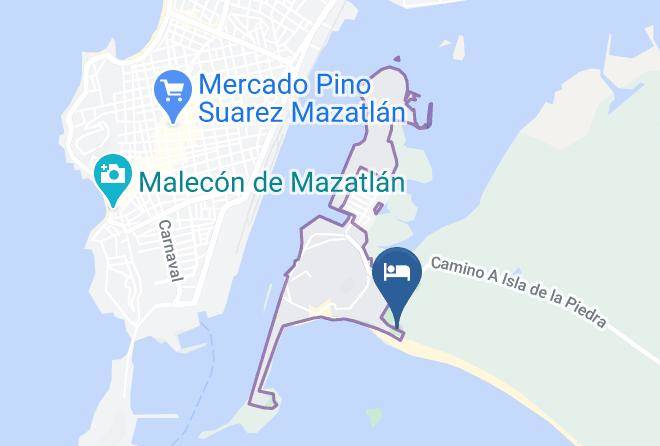 Mazatlan - Maria Coral Hotel Maps