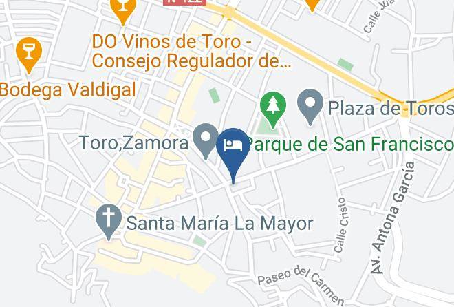Zamora - Hotel Maria De Molina Maps