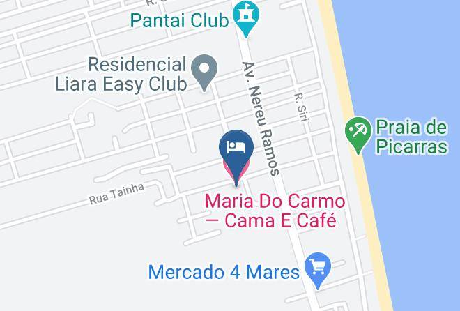 Balneario Picarras - Maria Do Carmo Cama E Cafe Maps