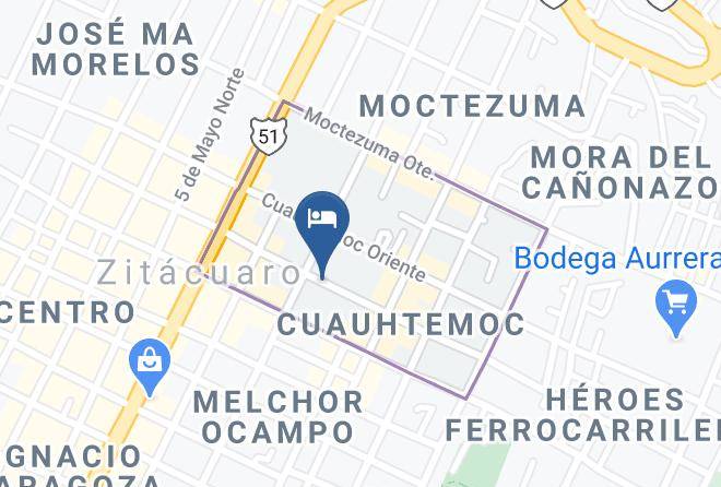Zitacuaro - Maria Fernanda Inn Maps