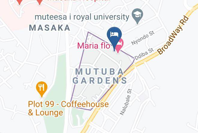 Masaka Municipality - Maria Flo Hotel Maps
