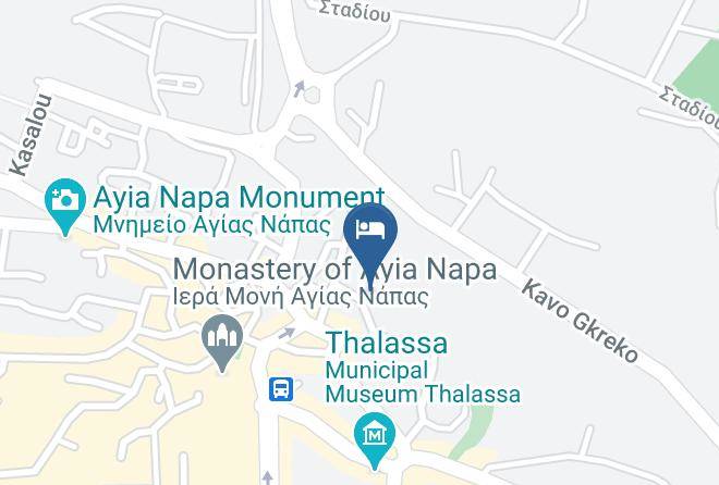 Cyprus - Maria Hotel Apts Maps