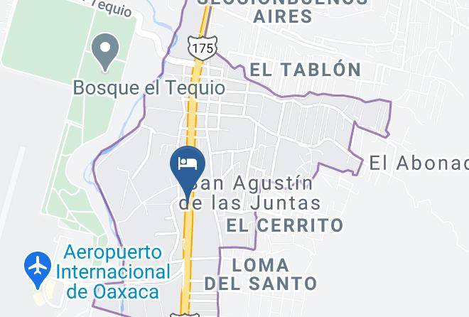 San Agustin De Las Juntas - Maria Ines Hotel Suite Maps