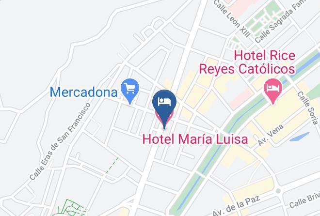Burgos - Hotel Maria Luisa Maps