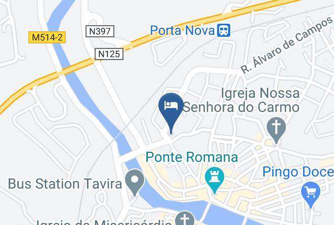 Tavira - Maria Nova Lounge Hotel Maps