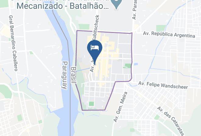 Foz Do Iguacu - Maria Ricca Hotel Maps