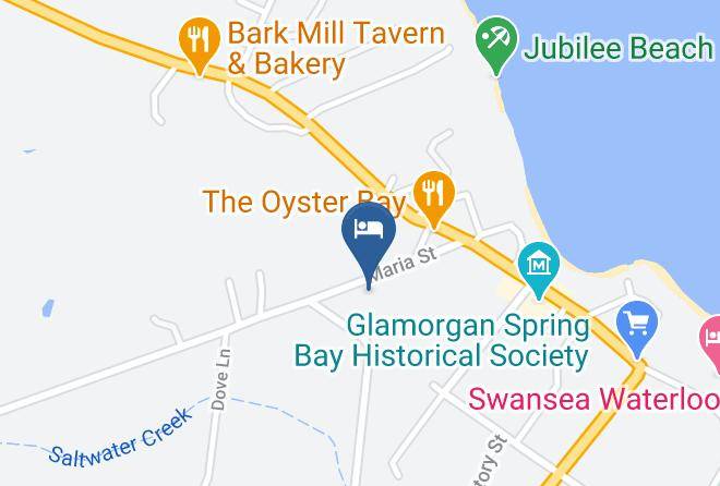 Maria's At Swansea Map