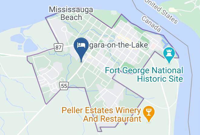 Niagara - Maria's Bed And Breakfast Maps