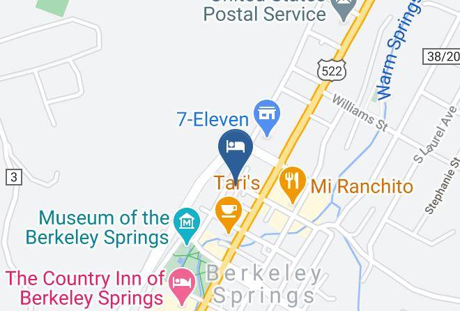 Morgan - Maria's Garden & Inn Maps