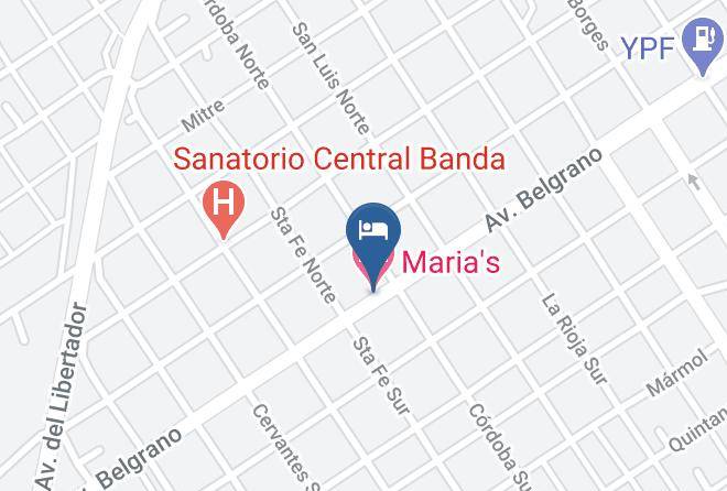 La Banda - Maria's Hotel Maps
