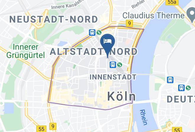 Cologne - Maria Suite Am Dom Maps