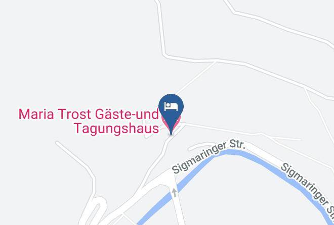 Sigmaringen - Maria Trost Gaste Und Tagungshaus Maps