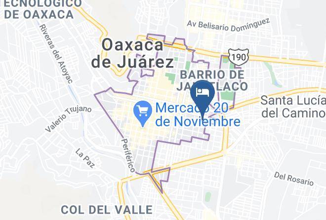 Oaxaca De Juarez - Marialicia Suites Maps