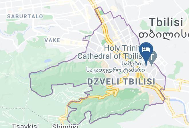 Tbilisi - Marialuis Hotel Maps
