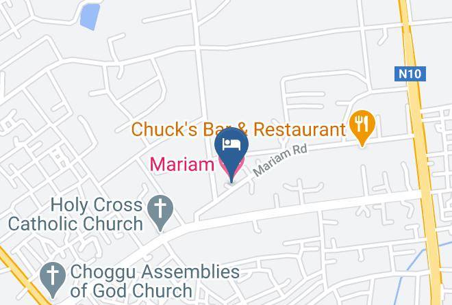 Tamale - Mariam Hotel Maps
