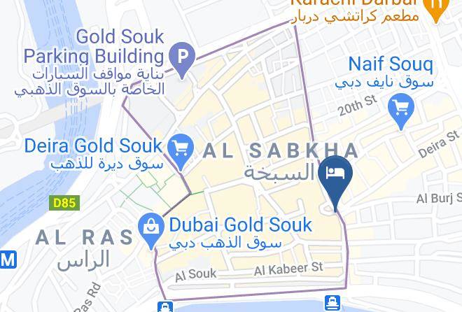 Dubai - Mariana Hotel Maps