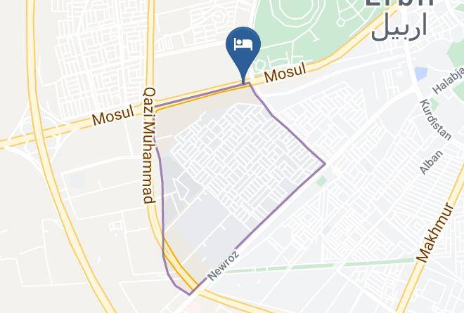 Erbil - Mariana Hotel Erbil Maps