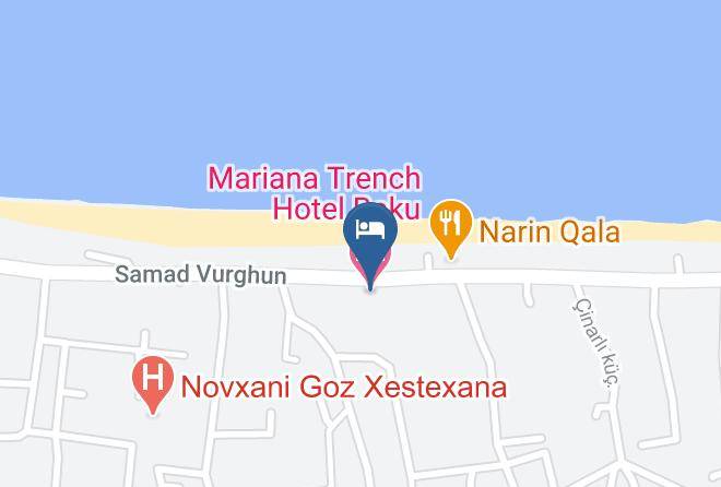 Baki - Mariana Trench Hotel Baku Maps