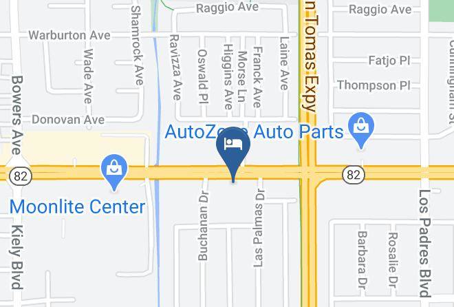 Santa Clara - Mariani's Inn & Restaurant Maps