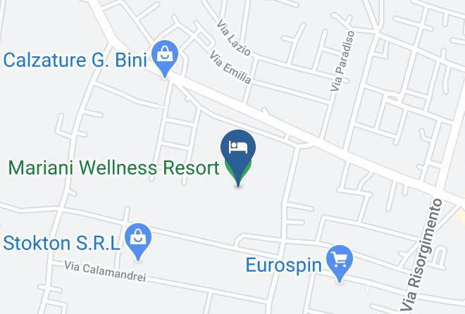 Pistoia - Mariani Wellness Resort Maps