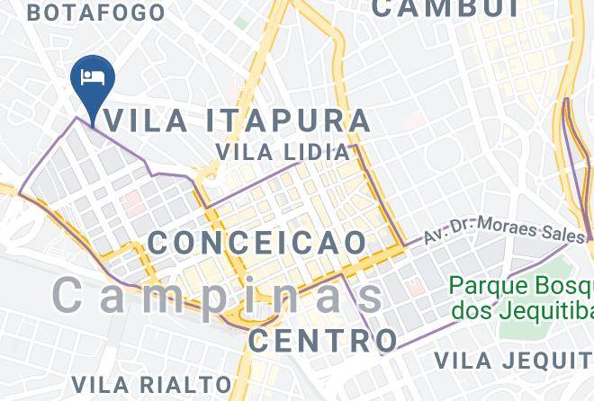 Campinas - Mariano Palace Hotel Maps