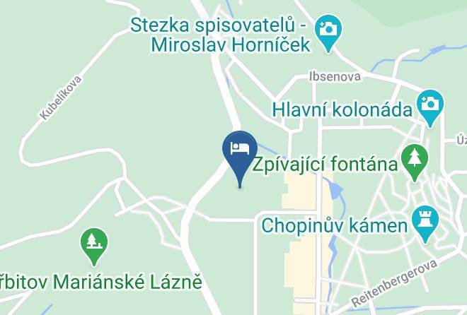 Cheb - Marianske Lazne Maps