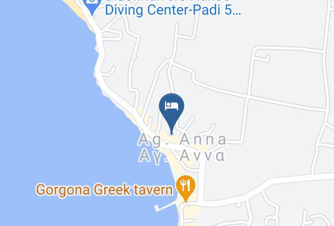 Naxos - Marias Residence Maps