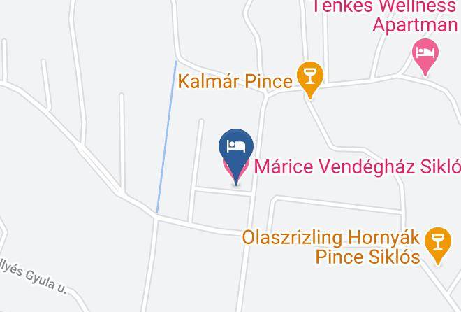 Siklos - Marice Vendeghaz Siklos Maps