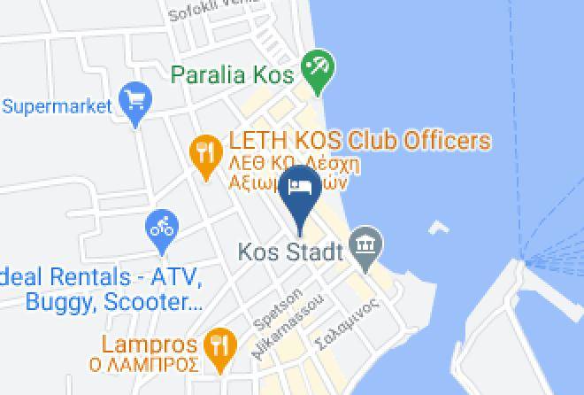 Kos - Marie Hotel Maps