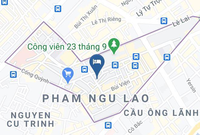 Phm Ngu Lao Street - Marie Line 2 Hotel Maps