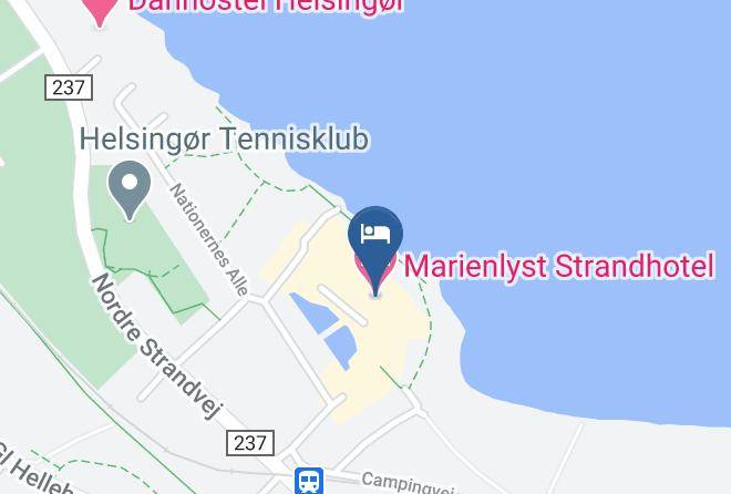 Helsingor - Marienlyst Strandhotel Maps
