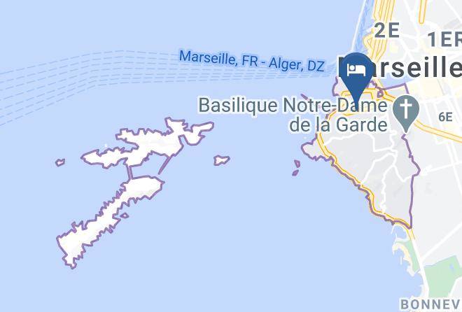 Bouches Du Rhone - Hotel Du Pharo Maps