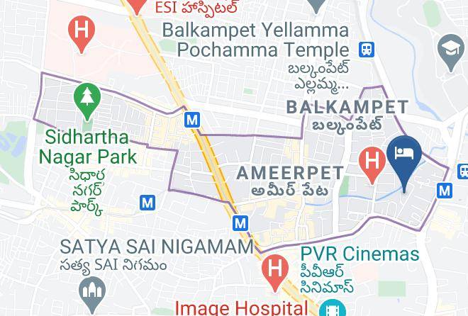 Hyderabad - Marigold Hotel Maps
