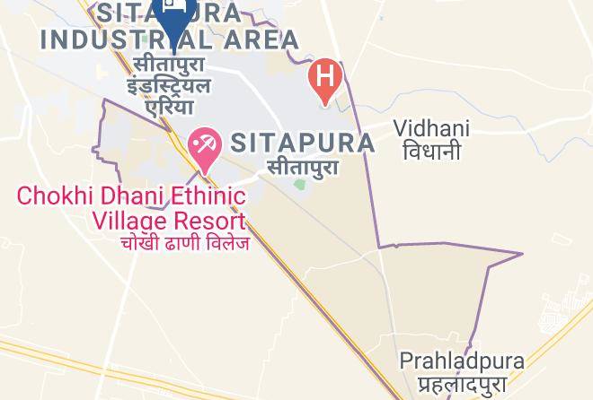 Jaipur - Marigold Hotel Jaipur Maps