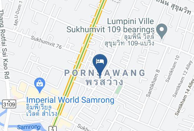 Amphoe Mueang Samut Prakan - Marigold Hotel Sukhumvit Maps