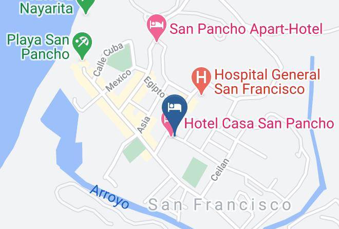 Bahia De Banderas - Marii Hotel Boutique Maps