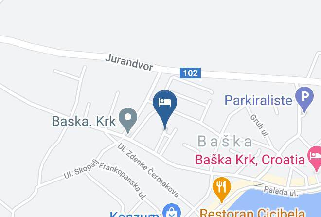 Baska - Marija Big & Comfortable Maps