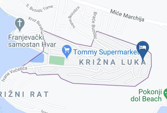 Hvar - Marija Fio Maps
