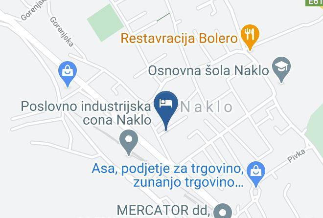 Naklo - Marija Marinsek Sobodajalka Maps