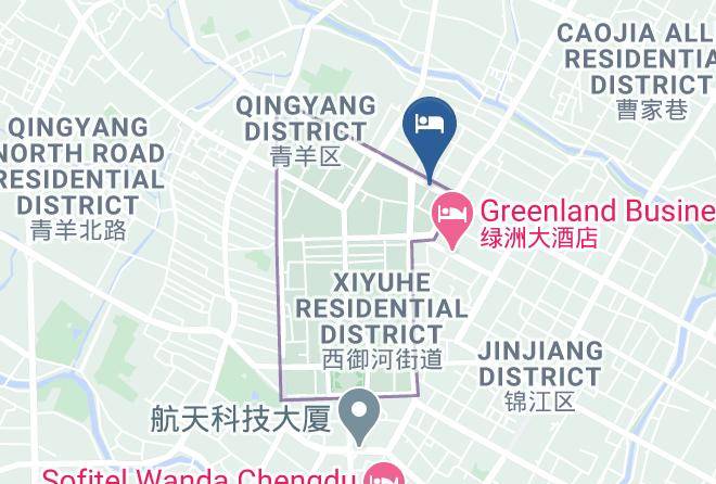 Chengdu - Marika City Hotel Chengdu Maps