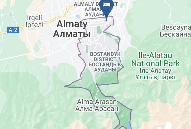 Almaty City - Marika's Maps
