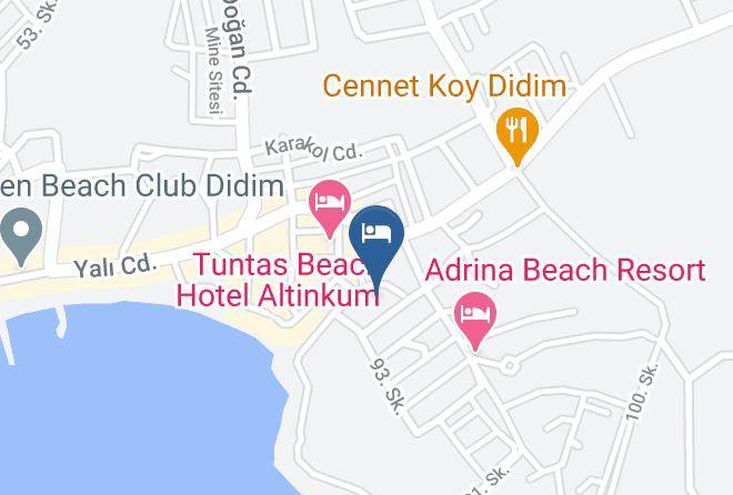 Maril Resort Hotel Ultra All Inclusive Map
